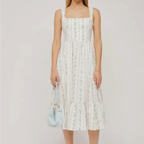Reformation | Dresses | Reformation Bucatini Linen Dress | Poshmark